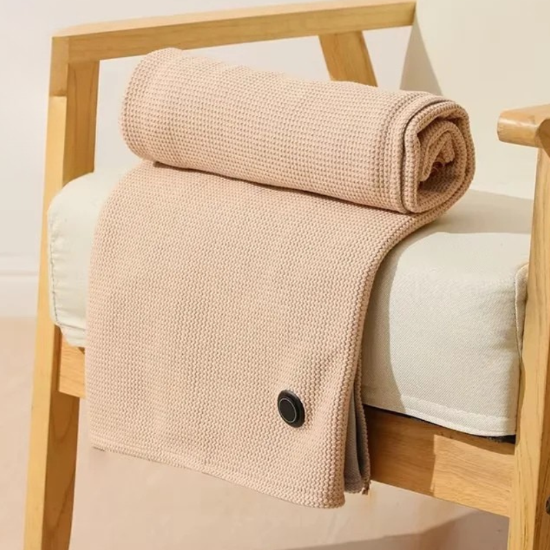 Scandiheat WarmEase-sjal – Varmeteppe med USB og 3 nivåer