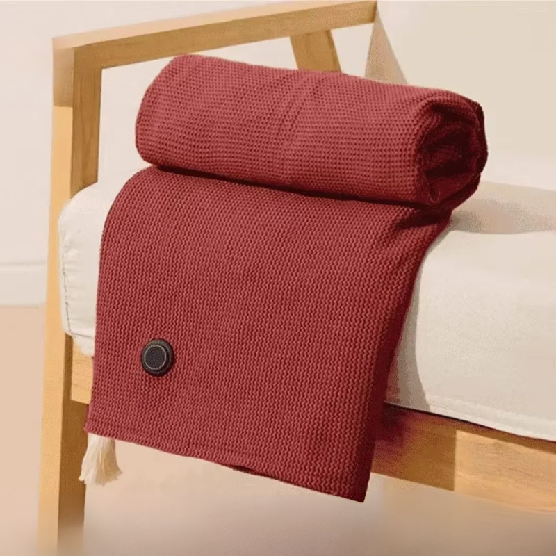 Scandiheat WarmEase-sjal – Varmeteppe med USB og 3 nivåer