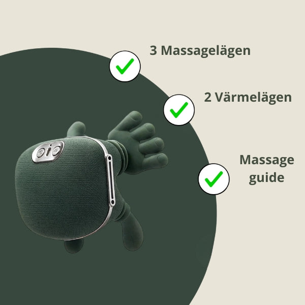 Scandicareswe N7 MasterRelief™ – Elektrisk Nack- & Axelmassager